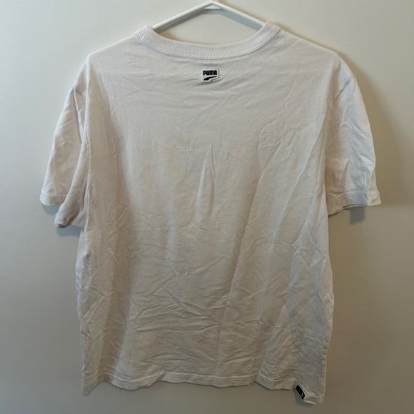 💜 2 for $30 / Puma Logo White Graphic T-Shirt - Picture 2 of 6